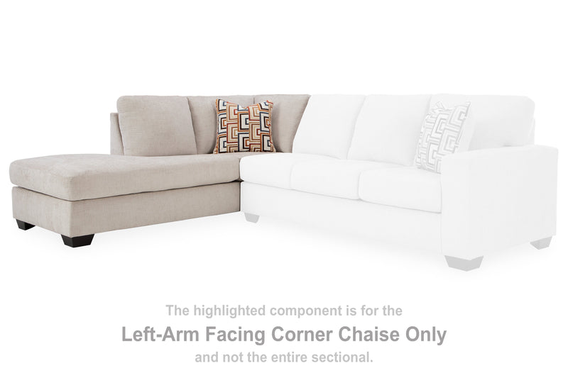 Aviemore Stone Left-Arm Facing Corner Chaise - 2430516