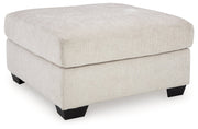 Aviemore Stone Oversized Accent Ottoman - Gate FurnitureOttoman