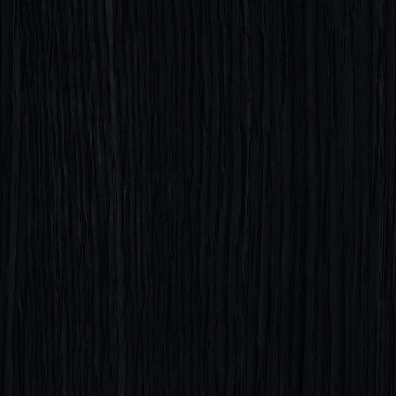 Avro Cane, Solid Wood And Oak Veneer 2pc. Desk in Black - 77051Black-T-2PC