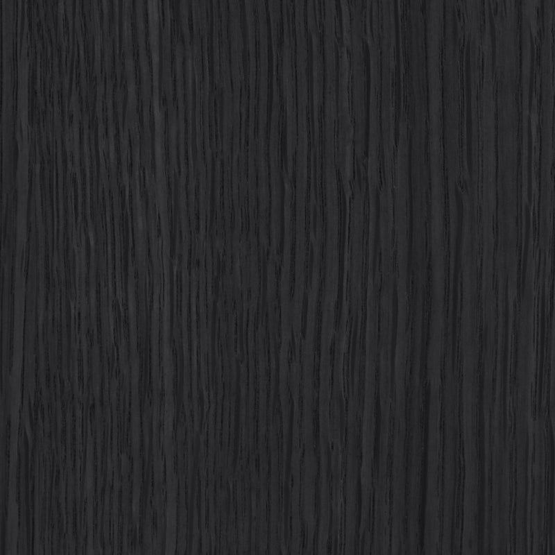 Avro Cane, Solid Wood And Oak Veneer 3pc. Desk in Black - 77073Black-T