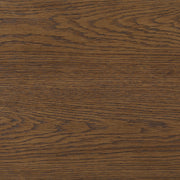 Avro Cane, Solid Wood And Oak Veneer 3pc. Desk in Brown - 77051Brown-T-3PC