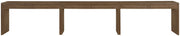 Avro Cane, Solid Wood And Oak Veneer 3pc. Desk in Brown - 77051Brown-T-3PC