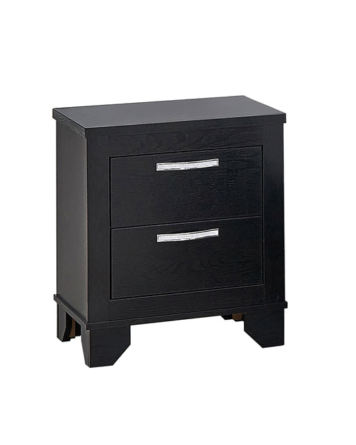 Aya Black  Nightstand - AYA-BLK-NS