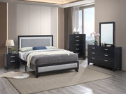 Aya Black  Queen 4 Piece - AYA-BK-Q-4PC
