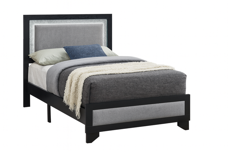 Aya Black  Twin 5 Piece - AYA-BK-T-5PC