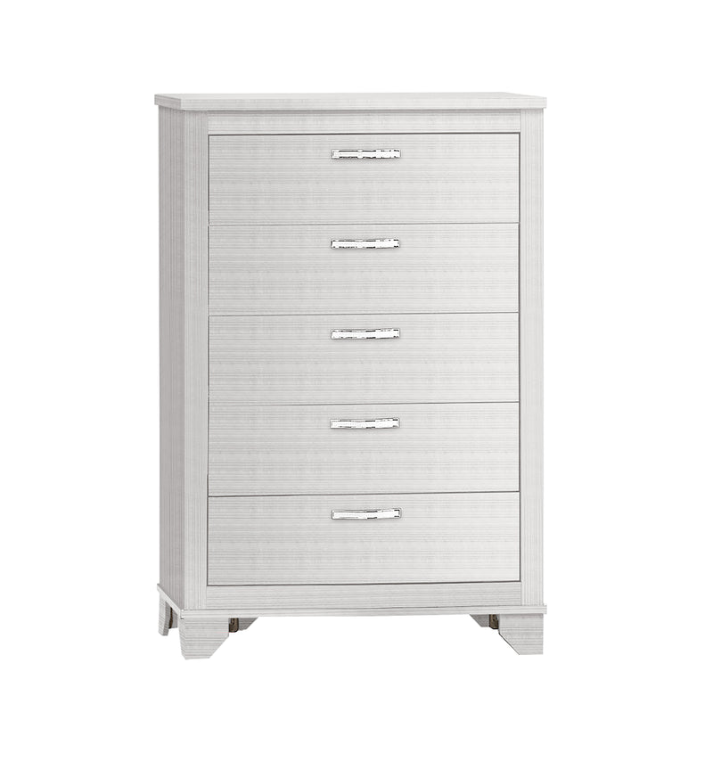 Aya White  Queen 5 Piece - AYA-WT-Q-5PC