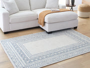 Azelhurst Blue/Ivory/Gray 5' x 7' Area Rug - R407852