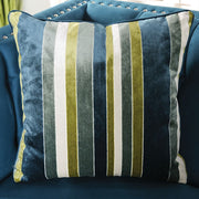 Azuletti Dark Teal/Apple Green Sofa - SM2219-SF