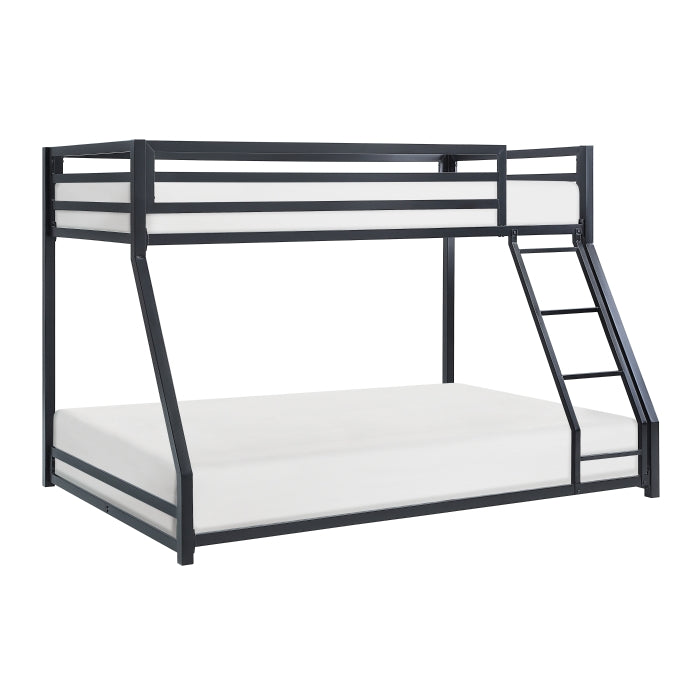 B2010BKTF-1 Twin/Full Bunk Bed - B2010BKTF-1