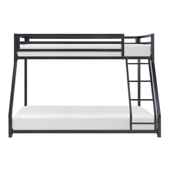 B2010BKTF-1 Twin/Full Bunk Bed - B2010BKTF-1