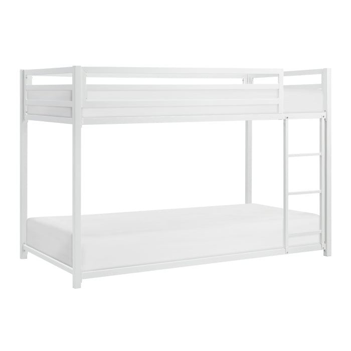 B2010WH-1 Twin/Twin Bunk Bed - B2010WH-1