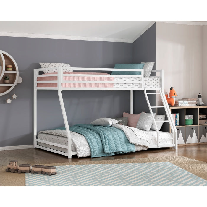 B2010WHTF-1 Twin/Full Bunk Bed - B2010WHTF-1