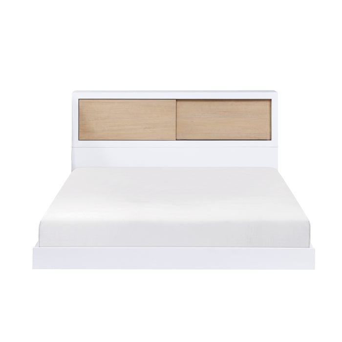 B2012BCF-1* (3) Full Bookcase Platform Bed - B2012BCF-1*