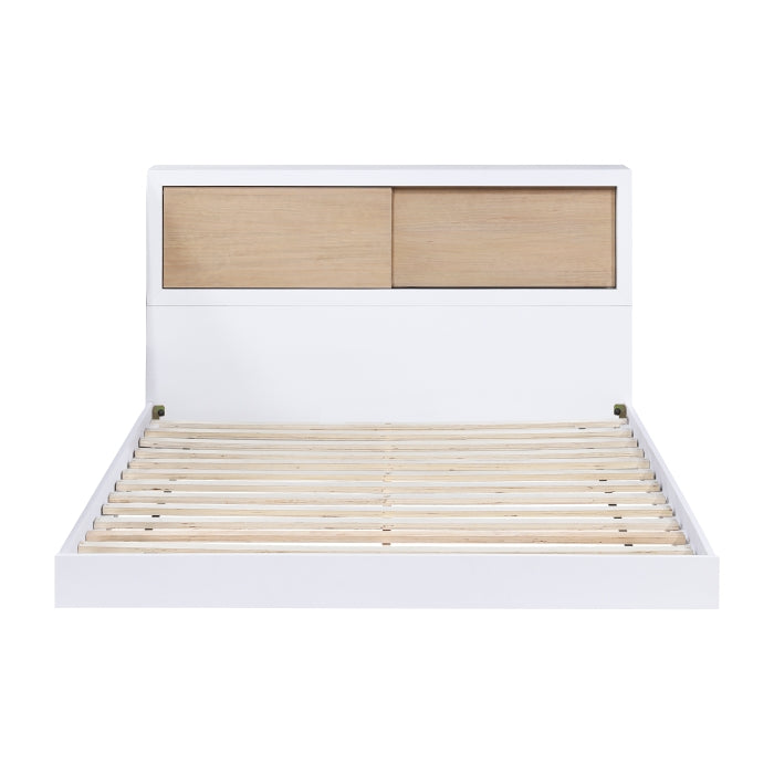 B2012BCF-1* (3) Full Bookcase Platform Bed - B2012BCF-1*
