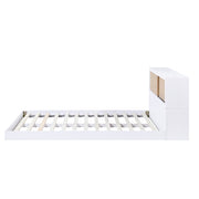 B2012BCF-1* (3) Full Bookcase Platform Bed - B2012BCF-1*