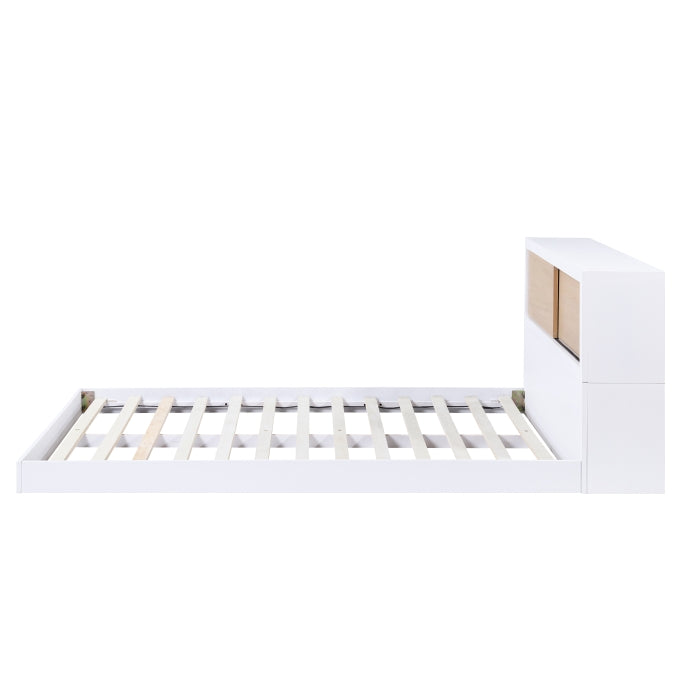 B2012BCF-1* (3) Full Bookcase Platform Bed - B2012BCF-1*
