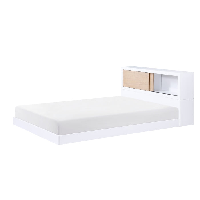 B2012BCF-1* (3) Full Bookcase Platform Bed - B2012BCF-1*