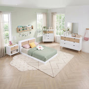 B2012BCF-1* (3) Full Bookcase Platform Bed - B2012BCF-1*