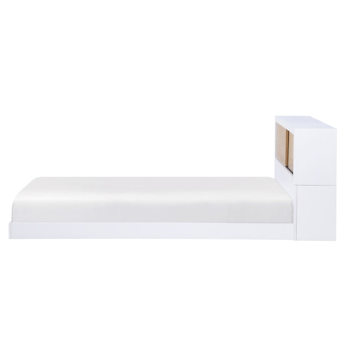 B2012BCT-1* (3) Twin Bookcase Platform Bed - B2012BCT-1*