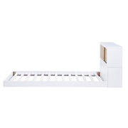 B2012BCT-1* (3) Twin Bookcase Platform Bed - B2012BCT-1*
