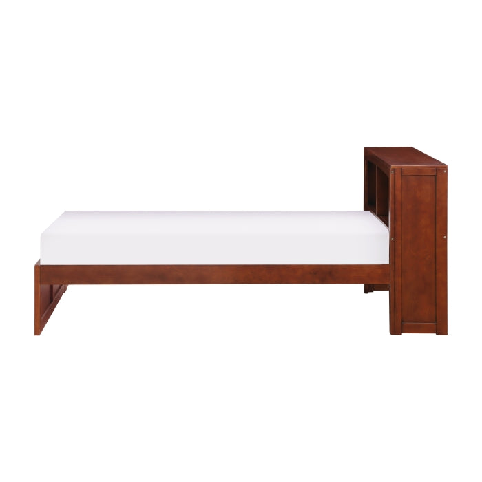B2013BCDC-1* (2) Twin Bookcase Platform Bed - B2013BCDC-1*