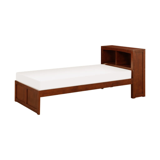 B2013BCDC-1* (2) Twin Bookcase Platform Bed - B2013BCDC-1*