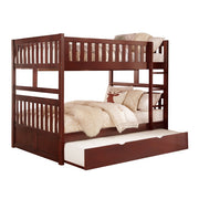 B2013FFDC-1*R (4) Full/Full Bunk Bed with Twin Trundle - B2013FFDC-1*R
