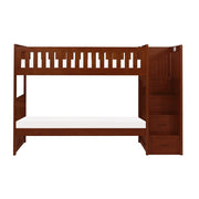 B2013SBDC-1* (4) Twin/Twin Step Bunk Bed - B2013SBDC-1*