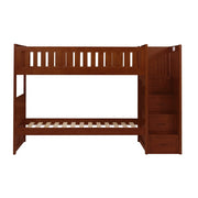 B2013SBDC-1* (4) Twin/Twin Step Bunk Bed - B2013SBDC-1*