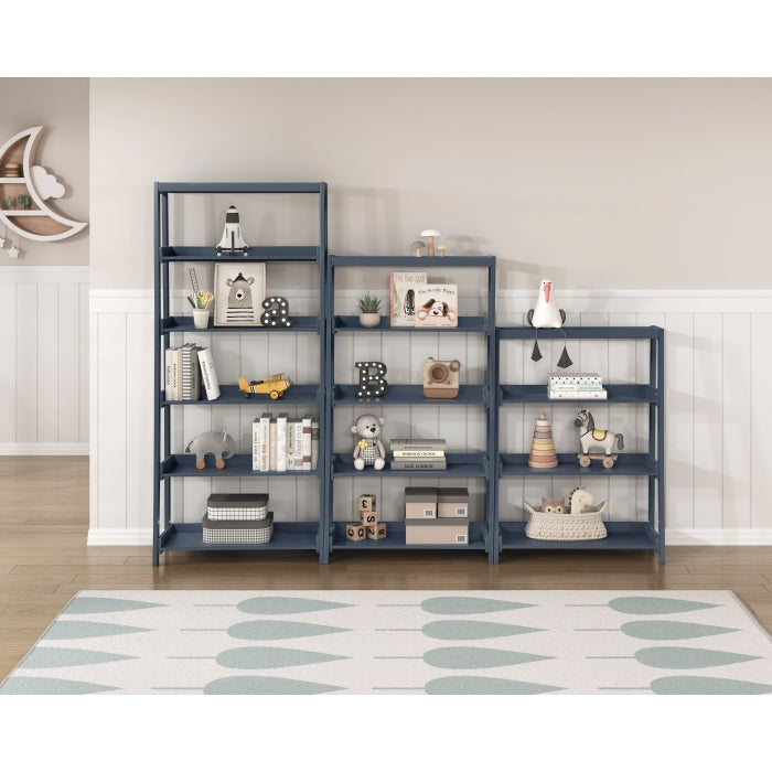 B2024BU-16S3 Bookcase, 3 Fixed Shelves - B2024BU-16S3