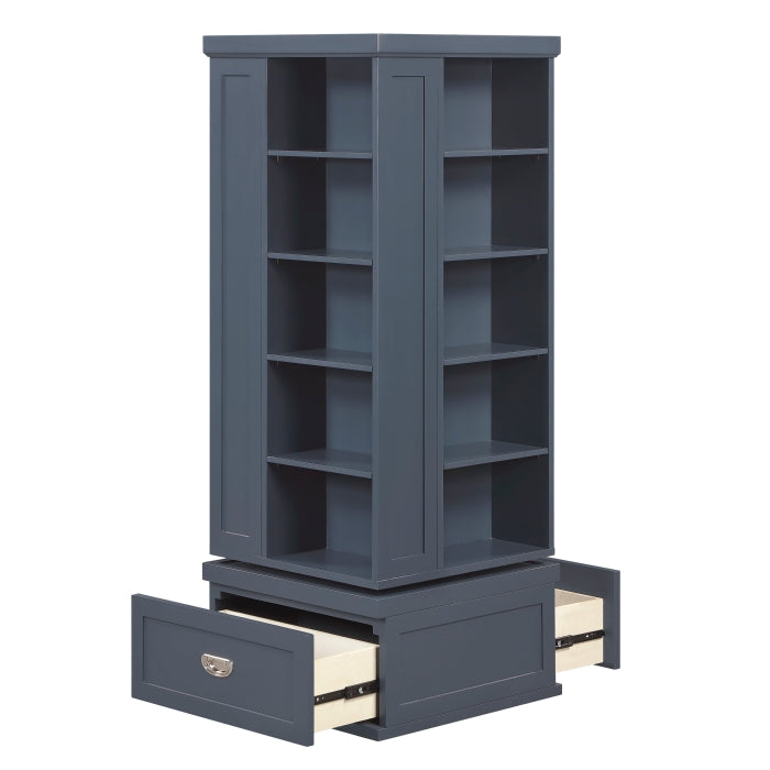B2024BU-17SW Swivel Bookcase - B2024BU-17SW