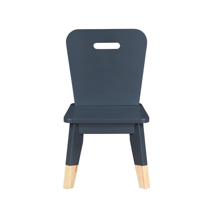 B2024BU-5P 5-Piece Pack Children Table and Chairs Set - B2024BU-5P