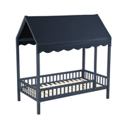 B2024BUCP-1 Twin Canopy Platform Bed - B2024BUCP-1
