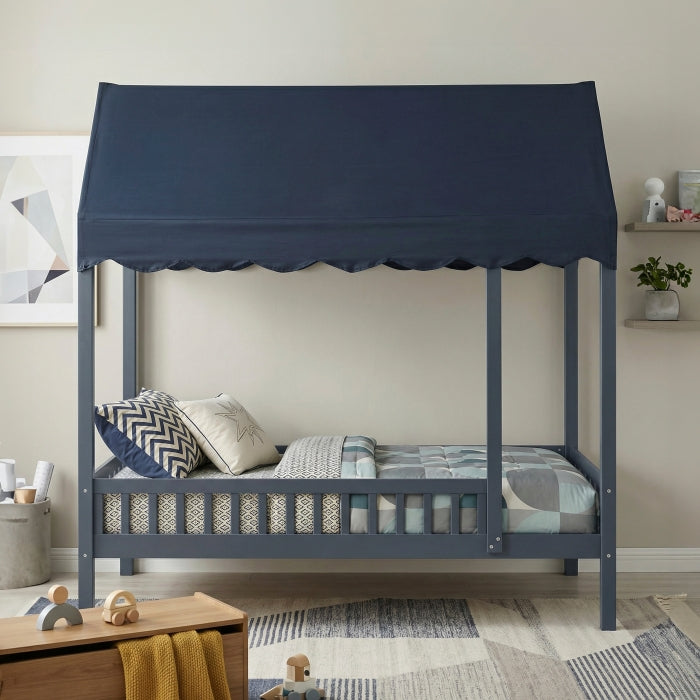 B2024BUCP-1 Twin Canopy Platform Bed - B2024BUCP-1