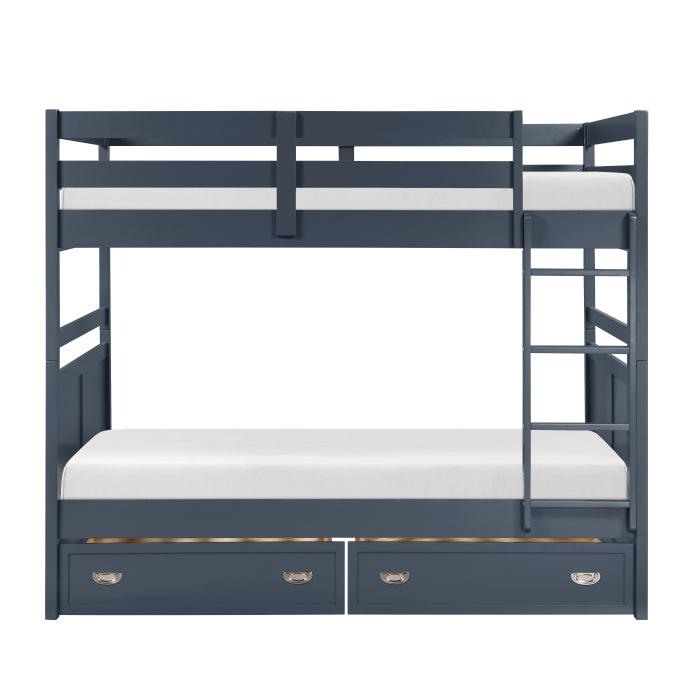 B2024BUFF-1* (3) Full/Full Bunk Bed - B2024BUFF-1*