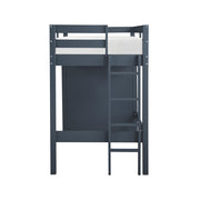 B2024BULTF-1* (6) Twin/Full Loft Bunk Bed with Chest and Hidden Desk - B2024BULTF-1*