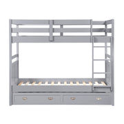 B2024GY-1* (3) Twin/Twin Bunk Bed - B2024GY-1*