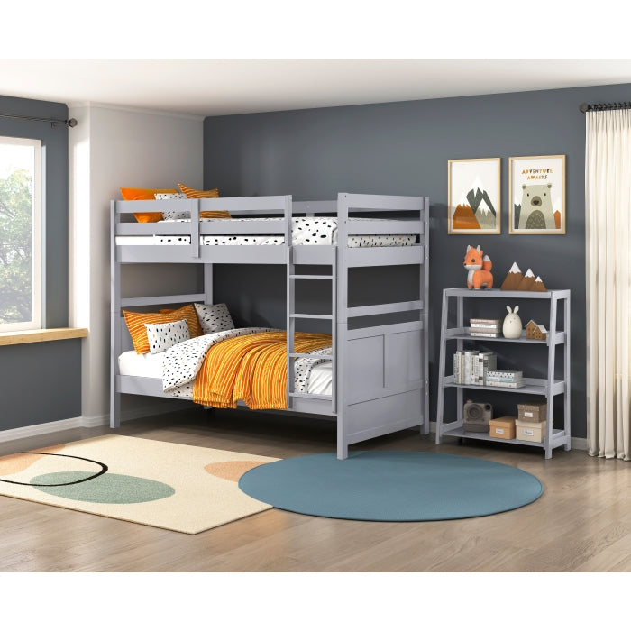 B2024GY-1* (3) Twin/Twin Bunk Bed - B2024GY-1*