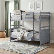 B2024GY-1* (3) Twin/Twin Bunk Bed - B2024GY-1*