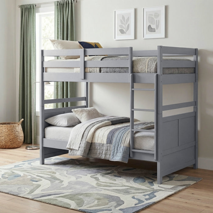 B2024GY-1* (3) Twin/Twin Bunk Bed - B2024GY-1*