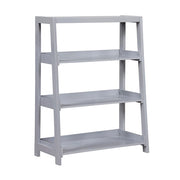 B2024GY-16S3 Bookcase, 3 Fixed Shelves - B2024GY-16S3