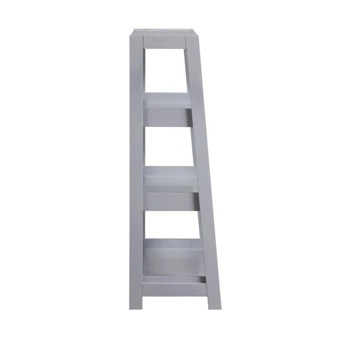 B2024GY-16S3 Bookcase, 3 Fixed Shelves - B2024GY-16S3