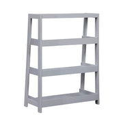 B2024GY-16S3 Bookcase, 3 Fixed Shelves - B2024GY-16S3