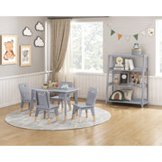 B2024GY-16S3 Bookcase, 3 Fixed Shelves - B2024GY-16S3