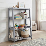 B2024GY-16S3 Bookcase, 3 Fixed Shelves - B2024GY-16S3