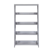 B2024GY-16S4 Bookcase, 4 Fixed Shelves - B2024GY-16S4