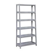 B2024GY-16S5 Bookcase, 5 Fixed Shelves - B2024GY-16S5