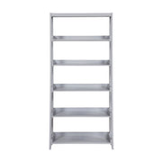 B2024GY-16S5 Bookcase, 5 Fixed Shelves - B2024GY-16S5