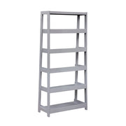 B2024GY-16S5 Bookcase, 5 Fixed Shelves - B2024GY-16S5