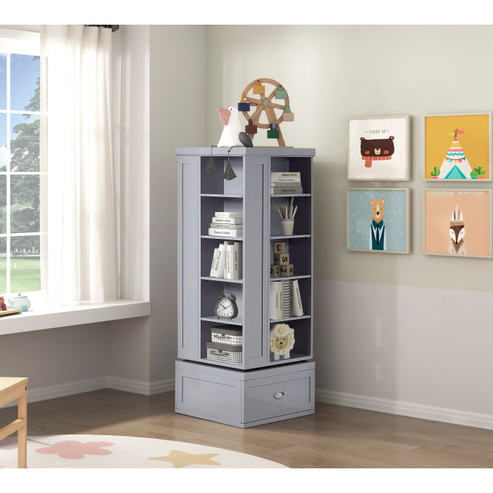B2024GY-17SW Swivel Bookcase - B2024GY-17SW